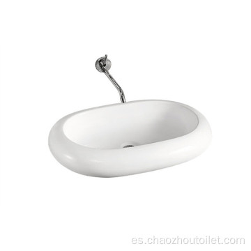 Lavabo de encimera redondo de venta directa de fábrica china